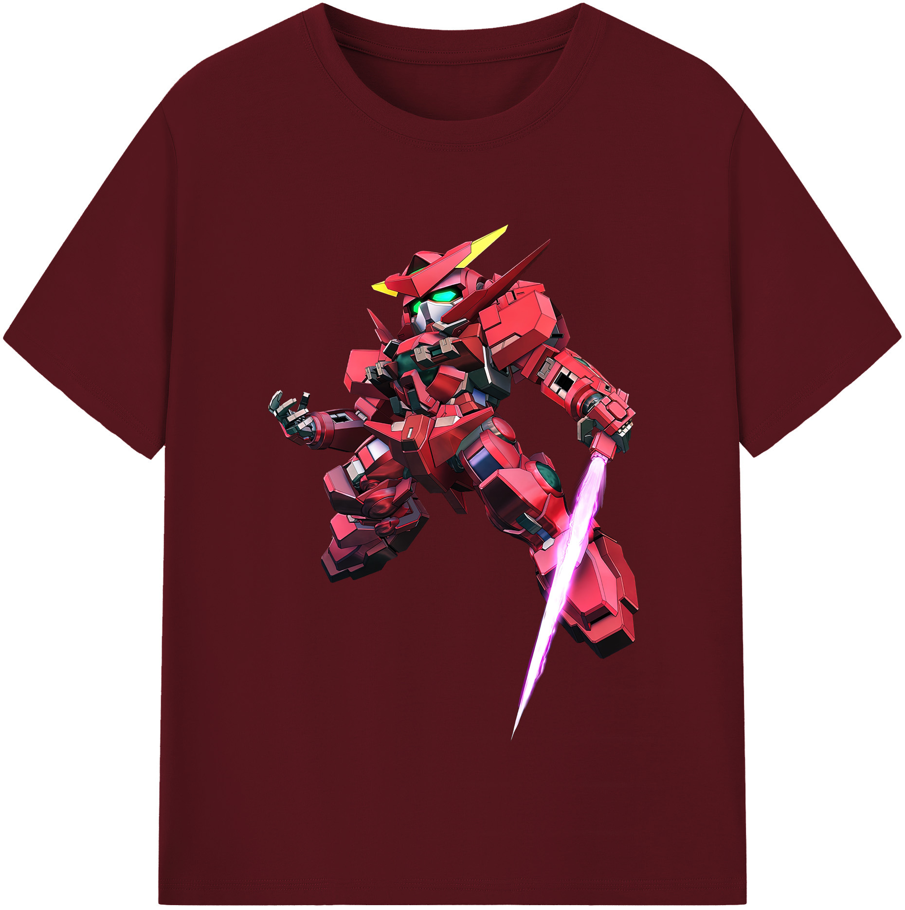 （画像用） 機動戦士ガンダム Mobile Suit Gundam 綿100％半袖Tシャツ（フロントプリント）